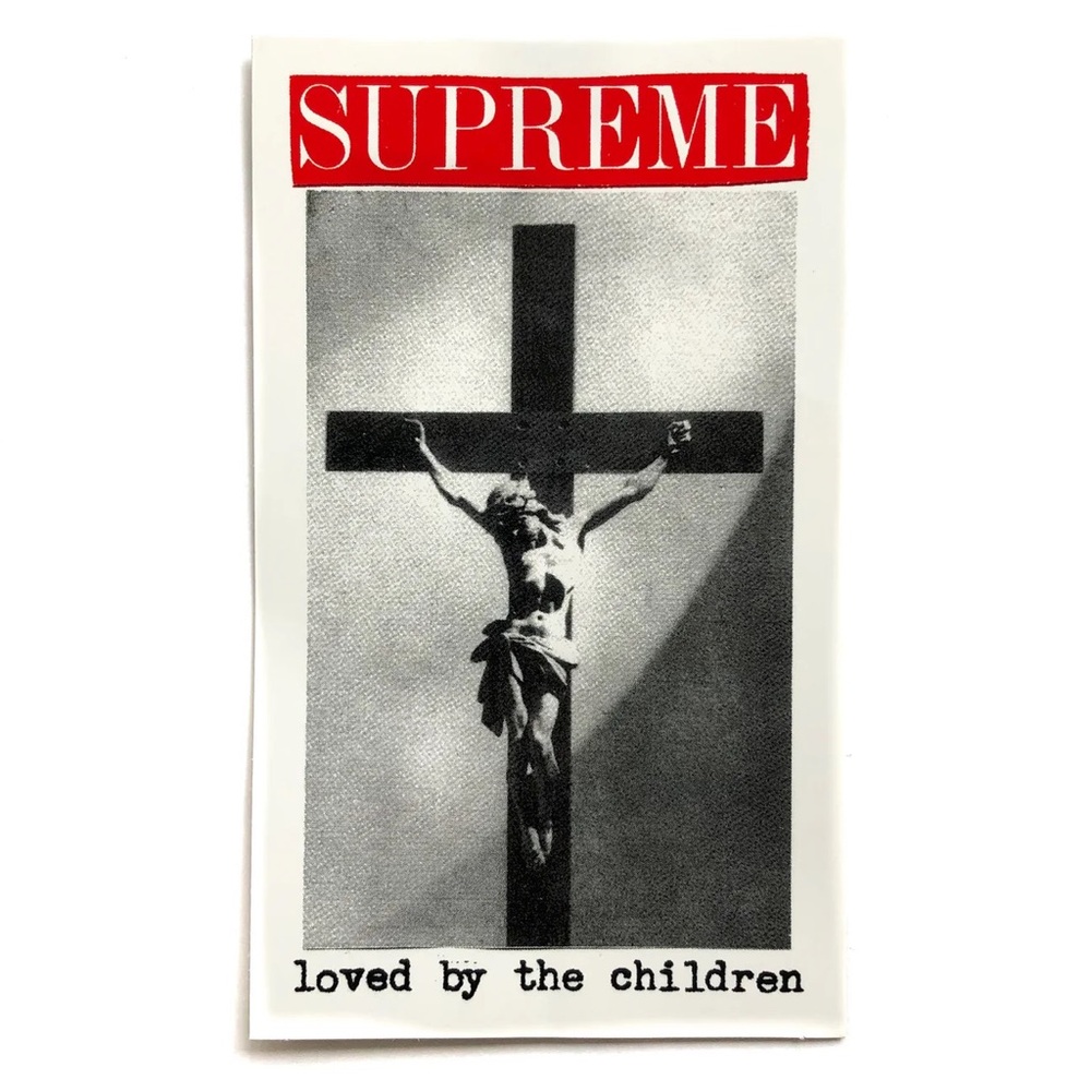 Supreme Loved By The Children Sticker